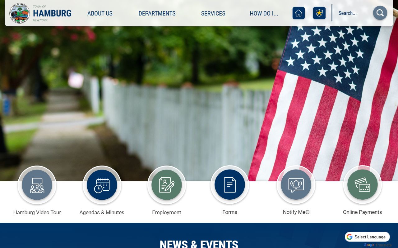 Hamburg New York deed records through Erie County Clerk