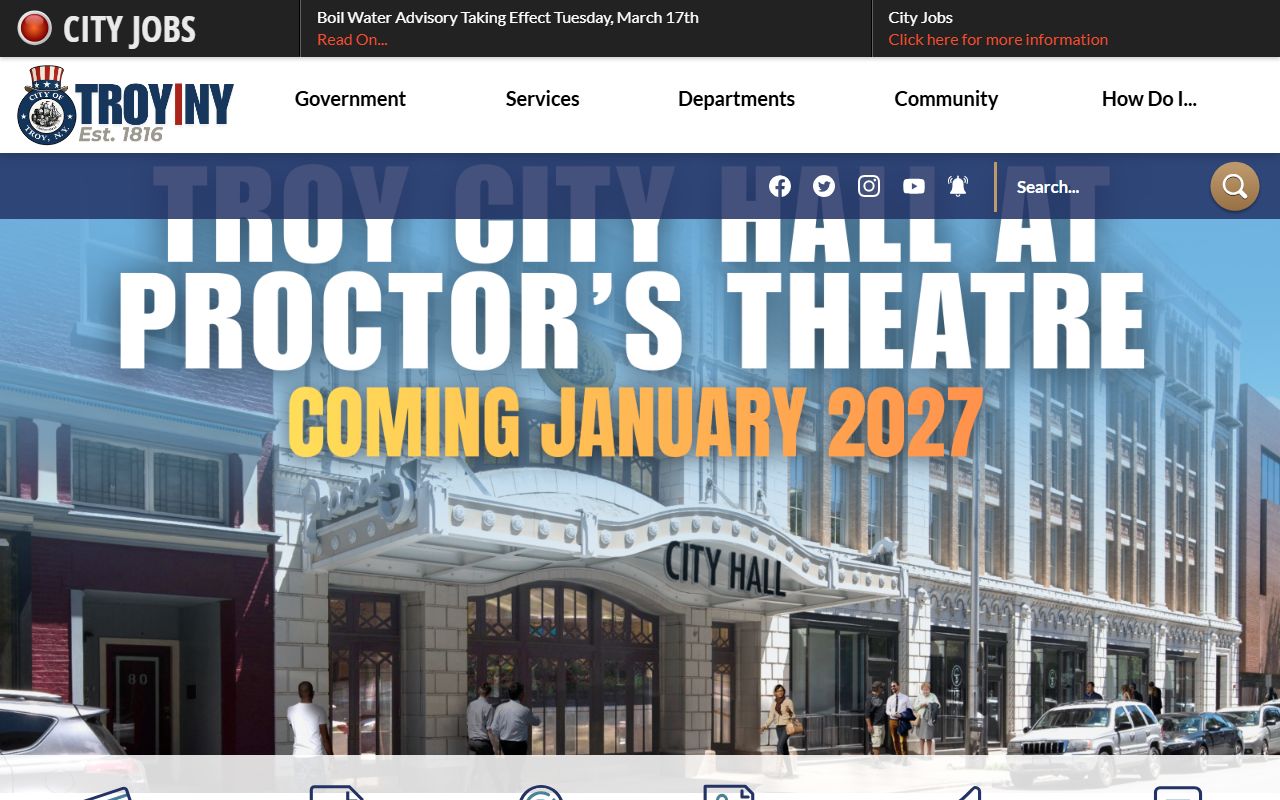 Troy New York deed records through Rensselaer County Clerk